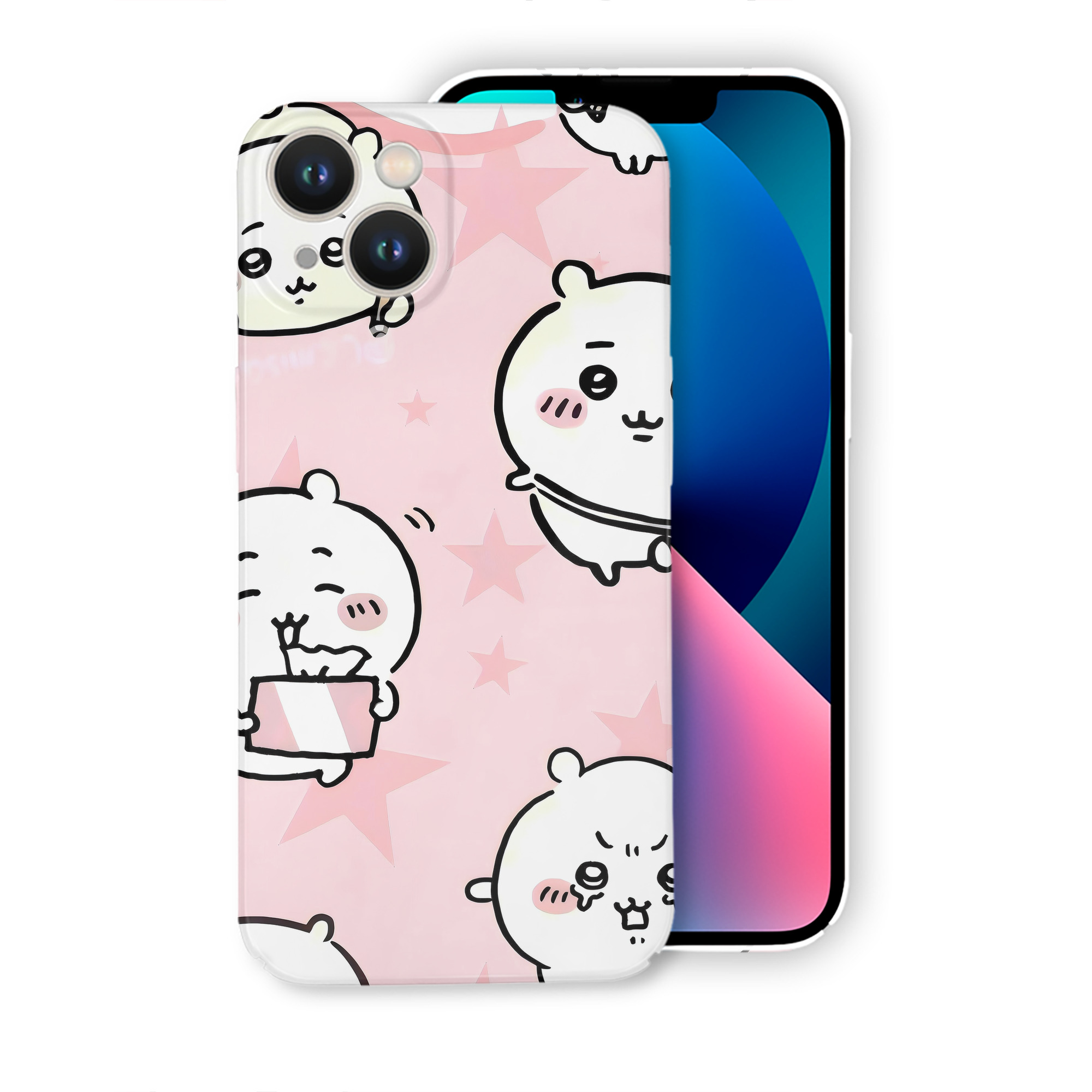 （画像用） ちいかわ Chii-kawa 【iPhone 14シリーズ対応】ハードケース